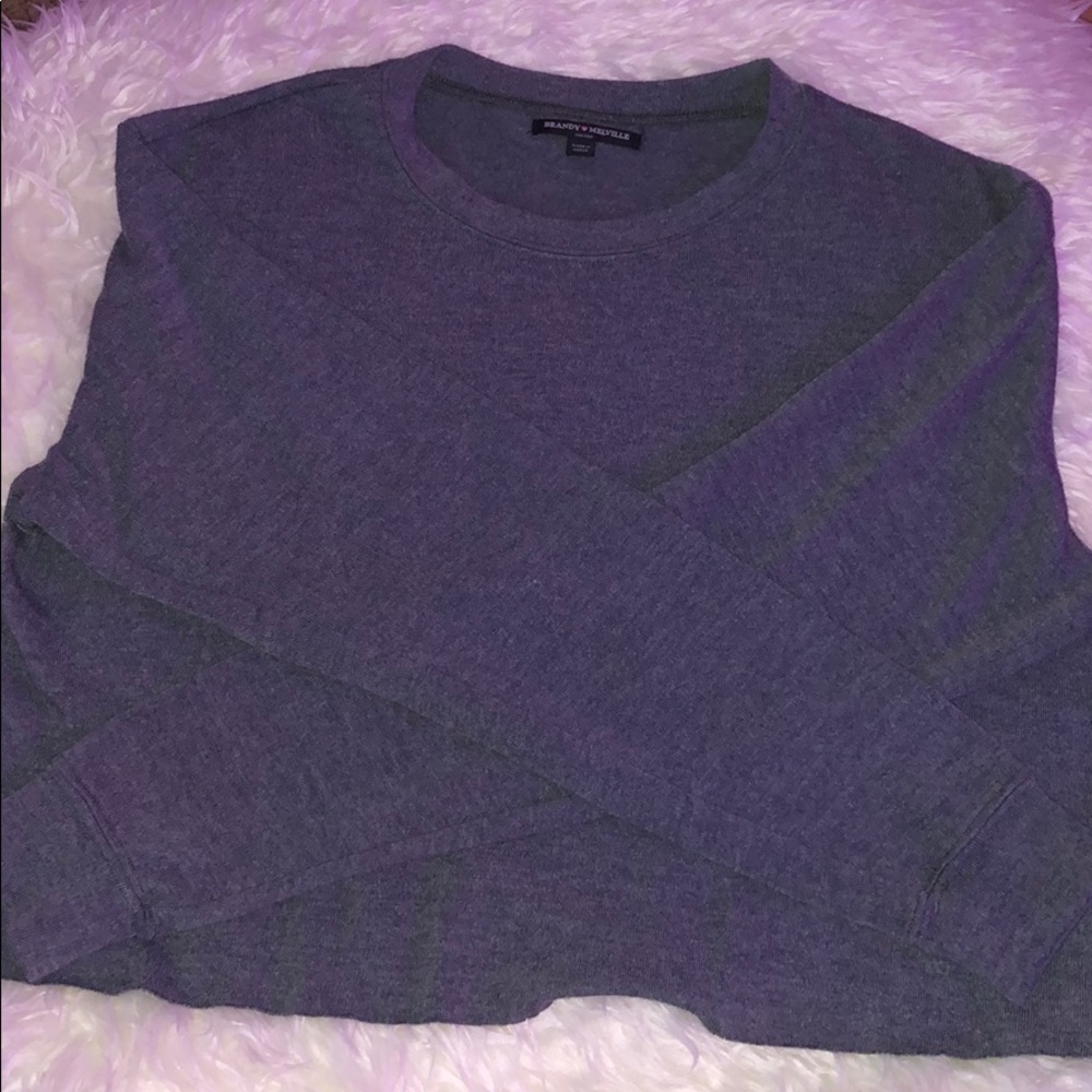 Cropped Brandy Melville sweater